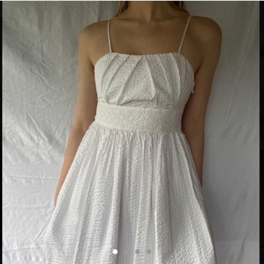 Ralph Lauren white midi/mini dress!